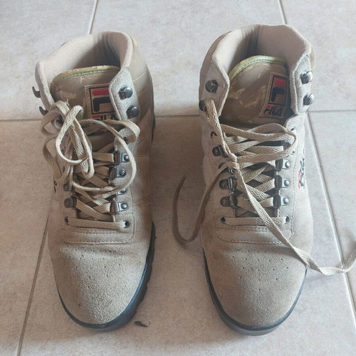 Fila Vintage Suede Hiking Boots used, size 46, 90s retro