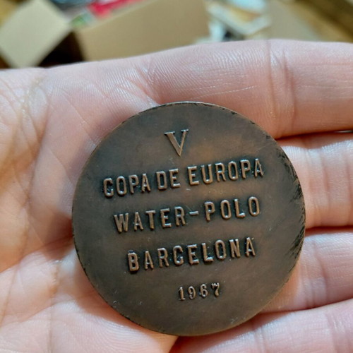 Collectible Water Polo Medal Barcelona 1967 like new