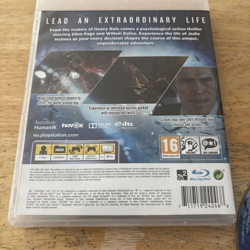 Beyond Two Souls PlayStation 3 game like new