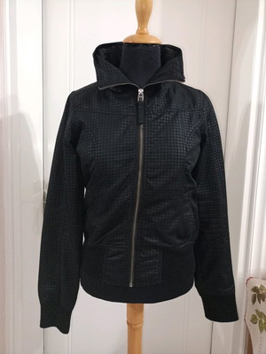 Biker Jacket black women's vintage 00s jacket like new, size S