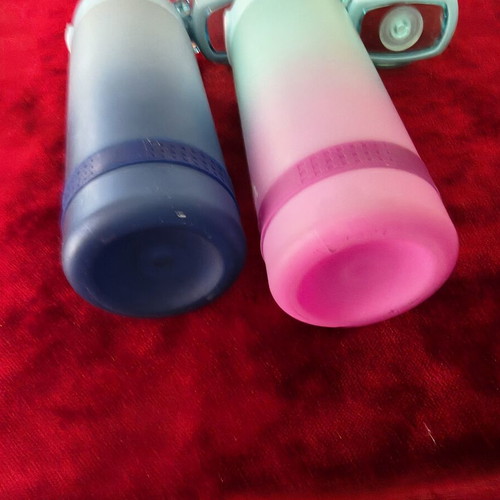 Polo water bottles set 2 x 500ml ombre effect, like new