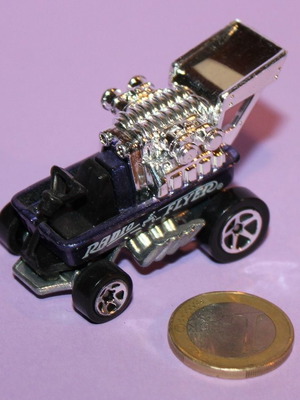 Hot Wheels 2001 Radio Flyer Wagon μεταχειρισμένη μεταλλική μινιατούρα 1:64