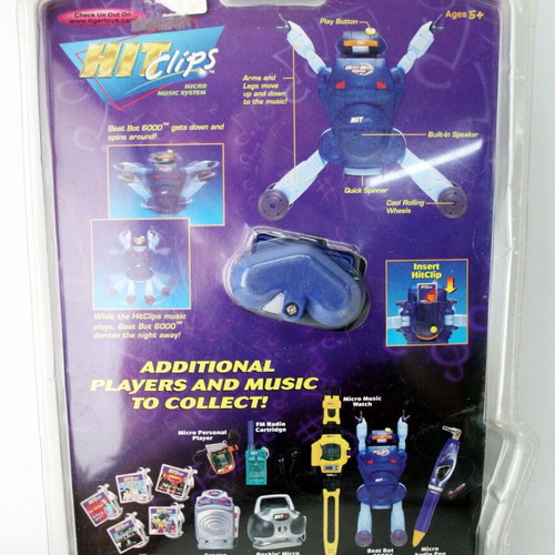 Hit Clips Beat Bot 6000 Micro Music System Backstreet Boys new