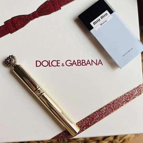 Dolce & Gabbana Flawless Everink Liner and Miu Miu Eau de Parfum gift set new