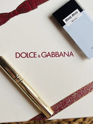 Dolce & Gabbana Flawless Everink Liner and Miu Miu Eau de Parfum gift set new