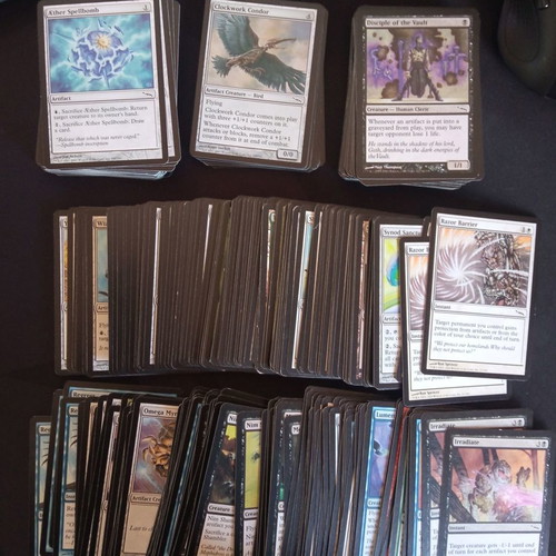 Magic the Gathering Mirrodin έκδοση μεμονωμένες κάρτες μεταχειρισμένο πακέτο
