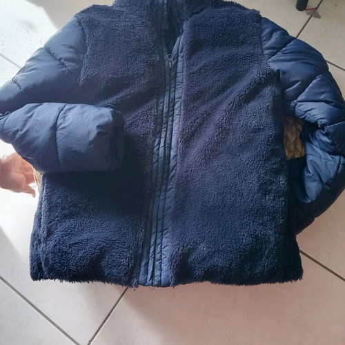 Benetton girls jacket blue for 10-11 years like new
