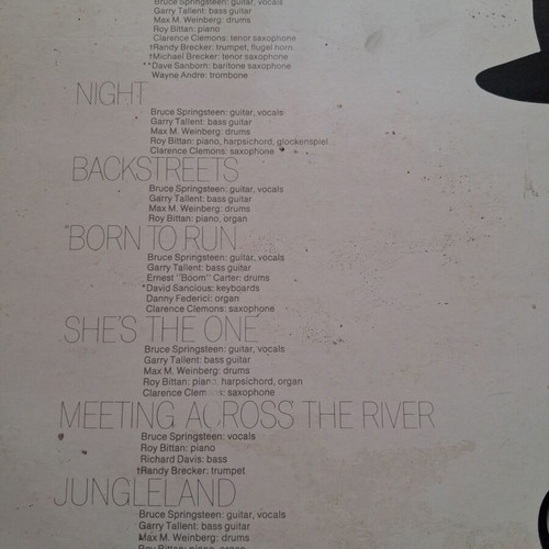 Bruce Springsteen Born to Run vinyl LP like new, rock
