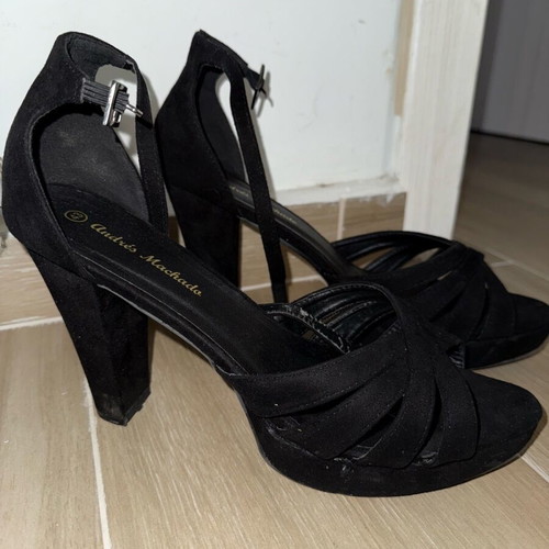 Sandals like new, size 43, black