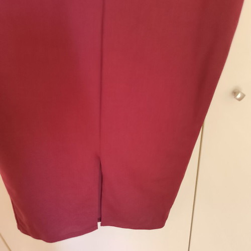 Boohoo midi bodycon dress size EU 36 new, burgundy