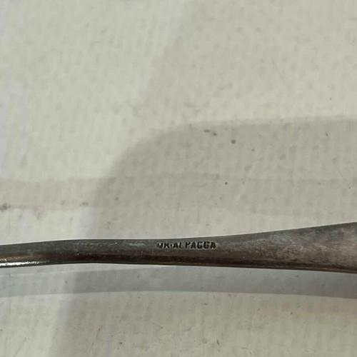 Vintage alpaca spoon 12cm used
