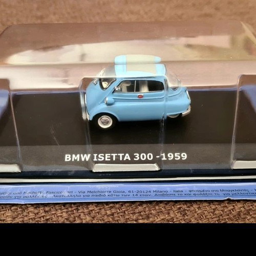 BMW ISETTA 300 1959 miniature scale 1/43 new