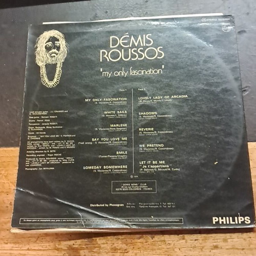 Demis Roussos record used, good condition
