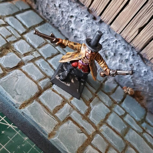Warhammer Witch Hunter like new, custom with dual pistols, painted