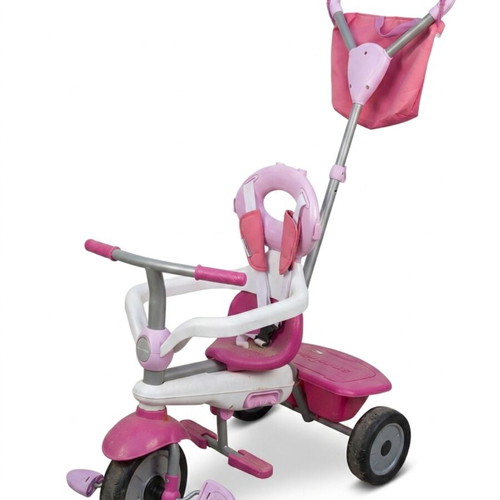 SmartTrike tricycle used, pink color