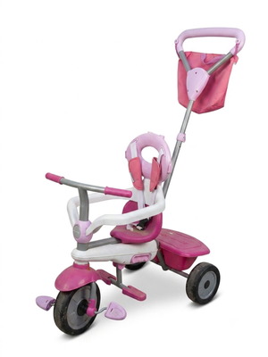 SmartTrike tricycle used, pink color