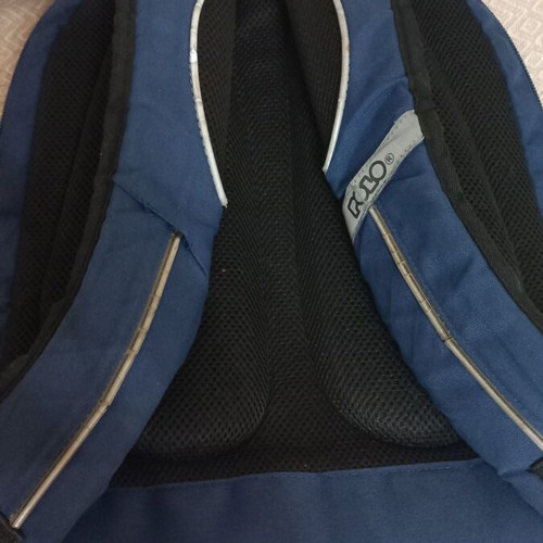 Polo school backpack with space design