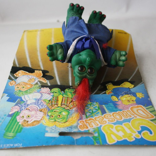 Vintage 90's City Dinosaur Dinosaurs Sinclair figure new