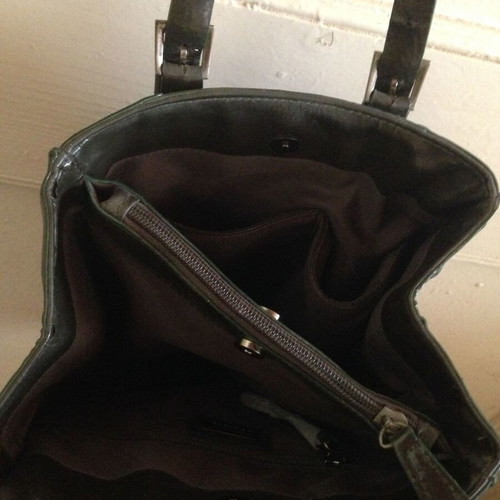 Bata Handbag new, black and green