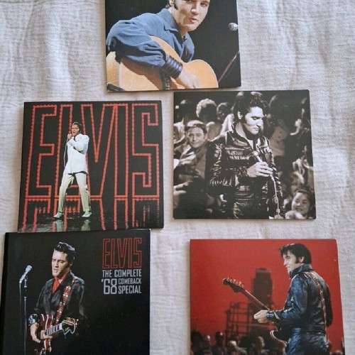 Elvis 68 comeback 4 CDs box set used