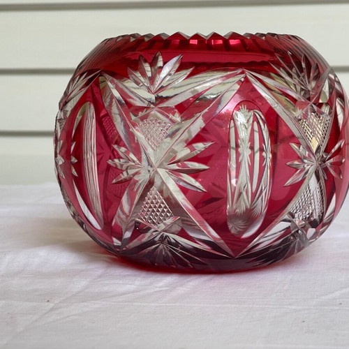 Set of 2 Crystal Pieces Saint-Louis