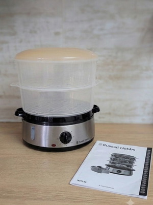 Russell Hobbs 19270 Cook@Home Steamer 9L used, 800W, 3 tiers