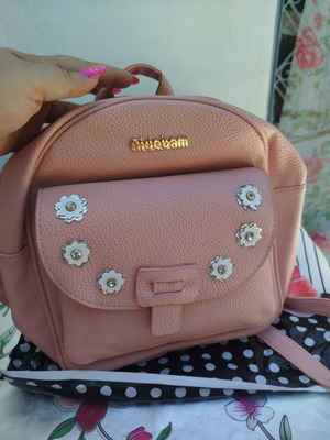 Didebam backpack pink, new, medium size, spacious