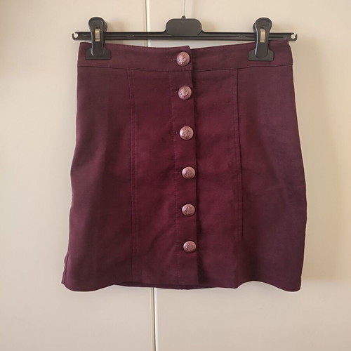 Mini skirt with front buttons Iso used, size XS