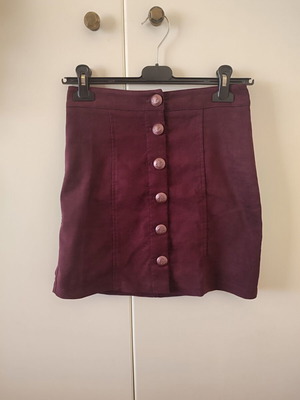 Mini skirt with front buttons Iso used, size XS