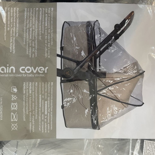 Cangaroo nylon rain cover for stroller set of 4 new