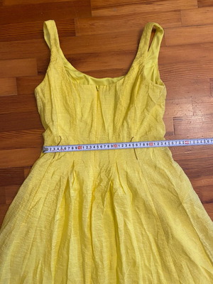 Nine West dress yellow small like new