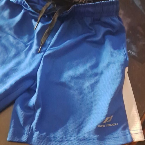 Pro Touch Dry Plus No S boys' shorts like new, white and blue