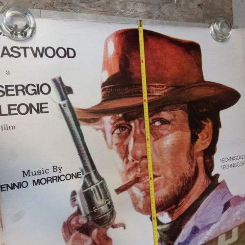For a Fistful of Dollars movie poster used