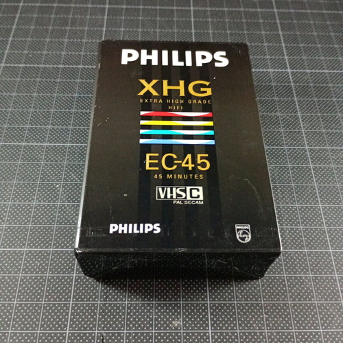Philips XHG EC-45 VHS-C Compact Video Cassette Japan