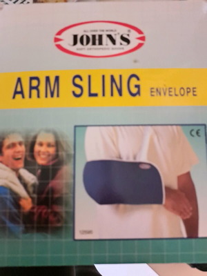Arm sling envelope used, in original box
