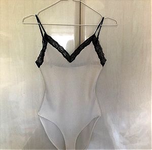 Zara κορμάκι τύπου lingerie