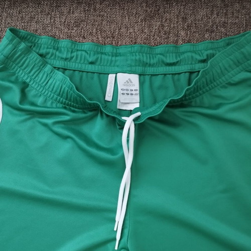 Panathinaikos Adidas shorts used, green, size large