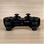  Γνήσιο καθαρισμένο χειριστήριο Sony PS3 Dualshock 3 controller με δόνηση και το καλώδιο του