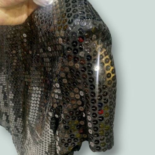 Evening blouse like new, size S, black with sequins