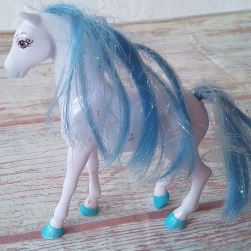 Barbie Doll Horse Blue Shoes S15 Mattel 2005 used