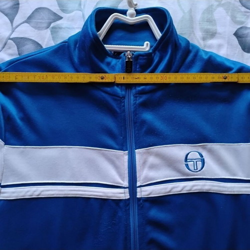 Sergio Tacchini Masters Track Top jacket blue/white like new