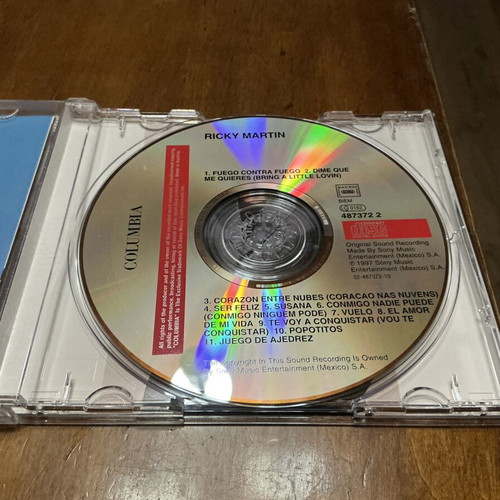 Ricky Martin CD 1991 like new, Latin