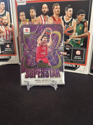 Vasilije Micic Superstar Panini Contenders 25/26 card like new