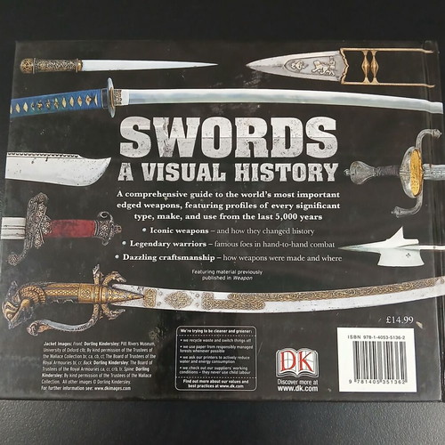 Swords A Visual History book like new, English