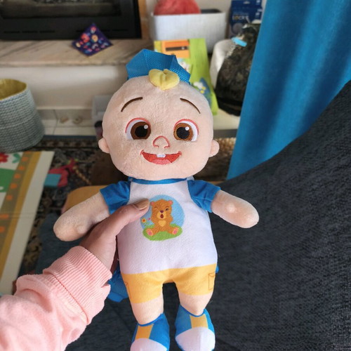 Cocomelon JJ plush bag like new, 30 cm