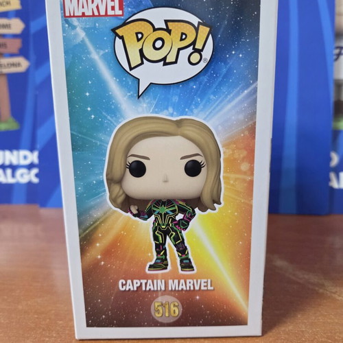 Funko Pop Marvel Captain Marvel Glow In the Dark Special Edition new