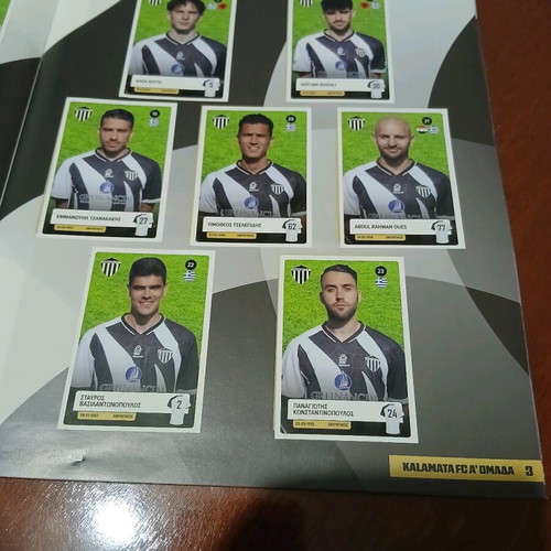 Kalamata Sticker Album 2024-2025 complete like new