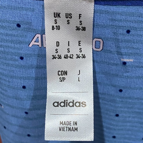 Adidas Team France Singlet new, size S, white and blue