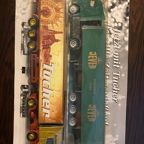 Collector toy trucks new, lot of 2 pcs