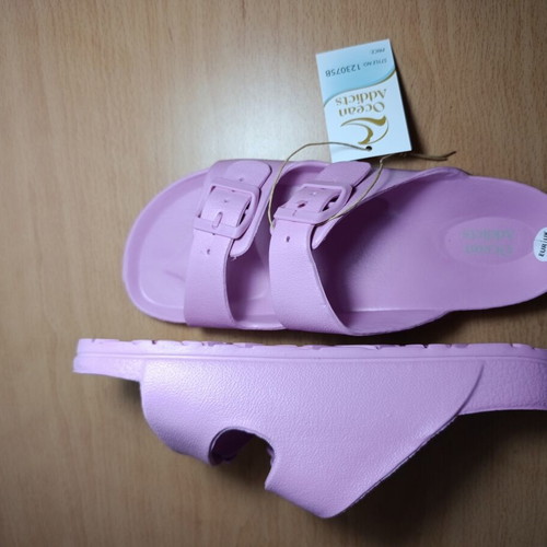 Ocean Addicts women's slippers, pink
